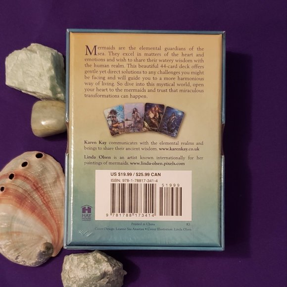 Messages from the Mermaids 44-Card Deck Guidebook New Authentic Oracle Tarot - Picture 2 of 4